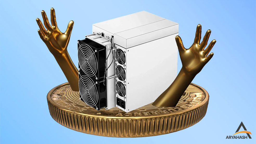 میانگین مصرف برق دستگاه ماینر